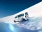 Heck- und Seitenansicht eines Opel Minivans.