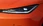 Oranger Kleinwagen BYD Detailbild Scheinwerfer