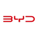 BYD Schriftzug in Rot.